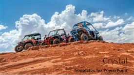  Presentation with moab - PPT theme having moab-ut-usa-may-7 background and a red colored foreground