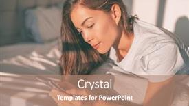  Presentation with mobile games - PPT layouts having mobile-phone-asian-woman-relaxing background and a coral colored foreground