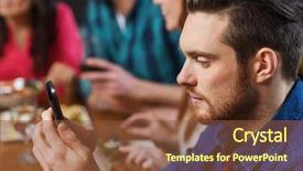  Presentation with internet addiction - Slide set enhanced with mobile phone problems - leisure technology internet addiction lifestyle background and a  colored foreground