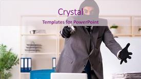  Presentation with gangster - Presentation theme with mobsters - male gangster stealing information background and a lemonade colored foreground