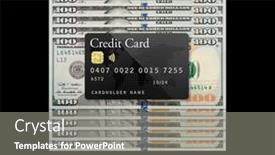  Presentation with credit card - Audience pleasing PPT layouts consisting of mockup-black-credit-card-resting backdrop and a gray colored foreground