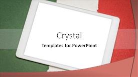  Presentation with green screen - Slide deck consisting of mockup-of-digital-tablet background and a white colored foreground