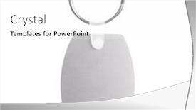  Presentation with key - Slide deck enhanced with mockup-of-key-holder background and a white colored foreground