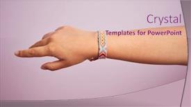  Presentation with serial killer colorful 3d - Beautiful slides featuring model-arm-with-beautiful-handmade backdrop and a lemonade colored foreground