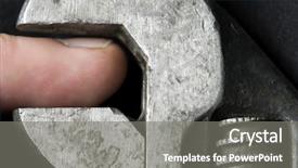  Presentation with key performance indicators - Presentation theme enhanced with construction accidents - necessary french key background and a  colored foreground