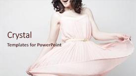  Presentation with long and winding road - Colorful PPT layouts enhanced with model explosion - healthy beautiful long hair backdrop and a  colored foreground