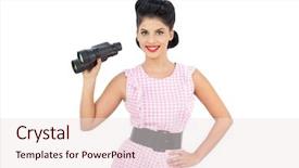  Presentation with hair salon scissors in black - Colorful slide set enhanced with mango field mango farm backdrop and a lemonade colored foreground.