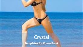  Presentation with joy - Amazing PPT theme having sushi maki on bamboo board backdrop and a lemonade colored foreground