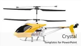  Presentation with radio - Theme consisting of airfoil - model radio-controlled helicopter isolated background and a white colored foreground