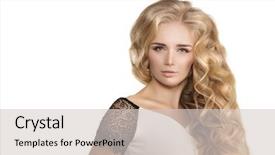 Presentation with long hair - Amazing slide set having model with long hair blonde waves curls hairstyle hair salon updo fashion model with shiny hair woman with healthy hair girl with luxurious haircut hair loss girl with hair volume backdrop and a light gray colored foreground