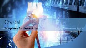  Presentation with cardiology - Slide deck featuring moderm-medicine-cardiology-mixed-media background and a light blue colored foreground