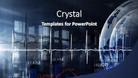  Presentation with cardiology - Presentation with moderm-medicine-cardiology-mixed-media background and a wine colored foreground