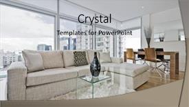  Presentation with luxury - Beautiful theme featuring modern apartment - luxury living room with floor backdrop and a light gray colored foreground