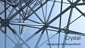  Presentation with architecture - PPT theme having modern architecture detail background and a light blue colored foreground