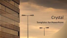  Presentation with czech republic - Cool new presentation design with modern architecture prague czech republic backdrop and a  colored foreground