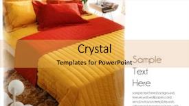  Presentation with bedroom modern - Cool new presentation theme with modern bedroom background backdrop and a yellow colored foreground