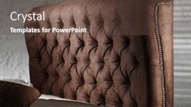  Presentation with bedroom modern - PPT layouts featuring modern-bedroom background and a tawny brown colored foreground