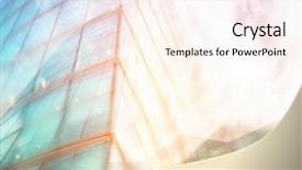  Presentation with modern building - Beautiful slides featuring modern building exterior with hazy backdrop and a cream colored foreground