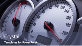  Presentation with speed - PPT layouts with modern-car-s-dashboard-high background and a ocean colored foreground