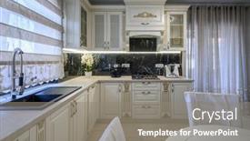  Presentation with classic - PPT layouts having modern-classic-white-and-beige background and a gray colored foreground