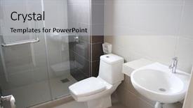  Presentation with porcelain - Audience pleasing PPT theme consisting of  backdrop and a  colored foreground