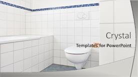  Presentation with toilet - Cool new PPT layouts with modern-clean-toilet-toilet backdrop and a white colored foreground