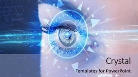  Presentation with iris - Presentation theme consisting of view diet unhealty sweet addiction background and a tawny brown colored foreground