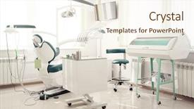 Presentation with cabinet - Cool new PPT layouts with modern dental cabinet backdrop and a cream colored foreground