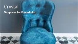  Presentation with home design - Cool new slides with modern-design-home-interior backdrop and a gray colored foreground