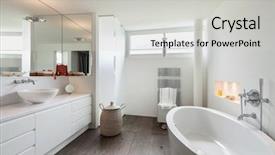  Presentation with design - PPT layouts featuring modern design wooden floor background and a light gray colored foreground