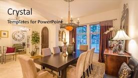  Presentation with luxury house - Presentation design consisting of structural steel beam on roof and brick wall of building residential construction background and a gray colored foreground