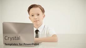  Presentation with children education - Presentation featuring modern-education-of-children background and a  colored foreground