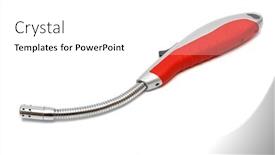  Presentation with gas - Cool new presentation theme with modern-gas-lighter backdrop and a white colored foreground