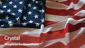  Presentation with constitution - Amazing presentation having american flag background backdrop and a tawny brown colored foreground