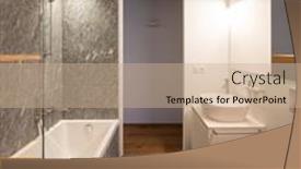  Presentation with minimalist - Theme featuring modern-home-interior-with-white background and a coral colored foreground