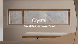  Presentation with house forest - Cool new slides with modern-house-interior-with-white backdrop and a gray colored foreground