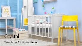  Presentation with room interior design - Amazing theme having modern interior design of baby backdrop and a mint green colored foreground