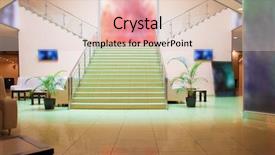  Presentation with lounge - Amazing slides having modern interior of cinema lounge backdrop and a lemonade colored foreground