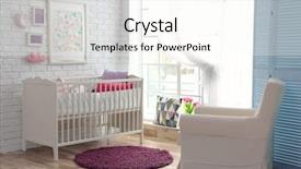  Presentation with interior - PPT theme having modern interior with lilac accent background and a  colored foreground