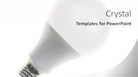  Presentation with modern - Amazing PPT theme having modern-led-lamp-isolated backdrop and a sky blue colored foreground