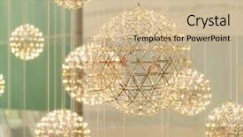  Presentation with led light - Slides having modern led light bulbs background and a soft green colored foreground