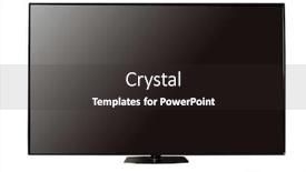  Presentation with modern electric iron isolated - Colorful slide set enhanced with modern-led-tv-isolated backdrop and a dark gray colored foreground