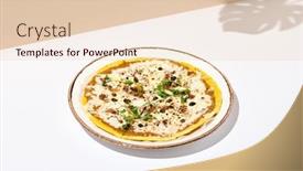  Presentation with minimal - Slide set featuring modern-minimal-photo-of-oven background and a lemonade colored foreground