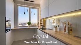  Presentation with minimalist - PPT theme enhanced with modern-minimalist-white-studio background and a  colored foreground