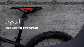 Presentation with popular - Presentation with modern-mountain-bike-hydraulic-bicycle background and a gray colored foreground