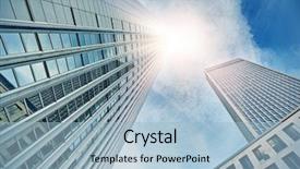  Presentation with modern reflective office buildings - Theme featuring micro greens isolated on white background copy space top view assortment of mustard baby sprouts mockup for healthy eating and organic restaurant cooking advertisement background and a soft green colored foreground.