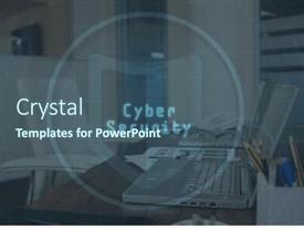 Modern Office Setup Displays PPT template 69 | CrystalGraphics