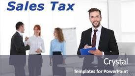  Presentation with modern - PPT layouts having modern office text sales tax background and a gray colored foreground
