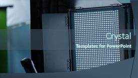  Presentation with spotlight - Slides with modern-professional-led-spotlight background and a ocean colored foreground