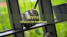  Presentation with restaurant kitchen - PPT layouts with modern restaurant outdoor kitchen cookware background and a tawny brown colored foreground